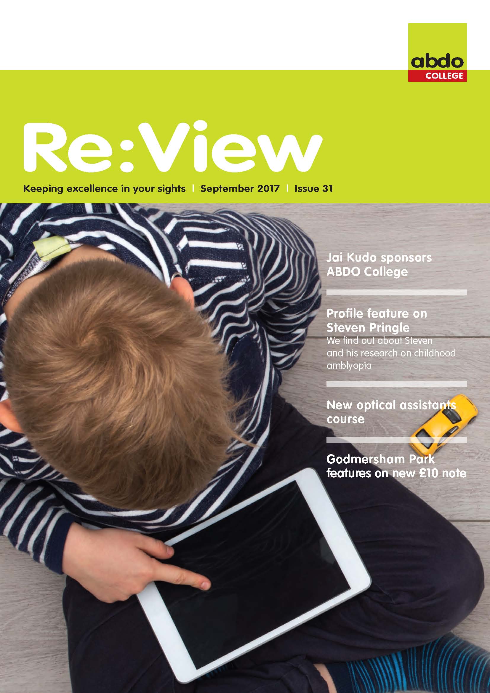 View the latest issue of Re:View - ABDO College